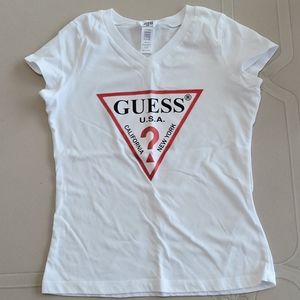 Girls GUESS White Tee